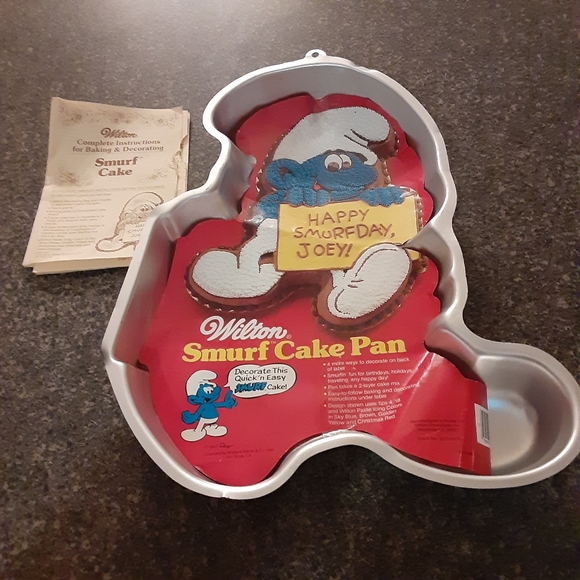 Wilton Kitchen Vintage 983 Wilton Smurf Cake Pan Poshmark
